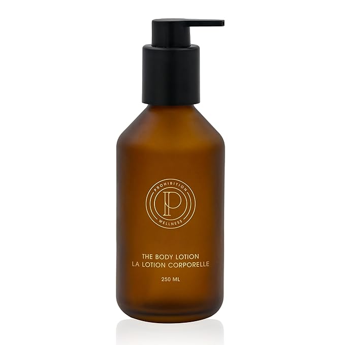 The Body Lotion, Body Lotion for Dry Skin, Body Moisturizer, Hyaluronic Acid, Macadamia Nuts, and Hemp Seed Oils, Paraben Free (250 ml)