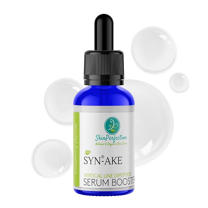 Skin Perfection Syn-AKE Freeze Wrinkles Peptide DIY Anti-Aging Skincare Booster Smooth Firm Vertical Expression Lines Between the Eyebrows the 11's .5 oz