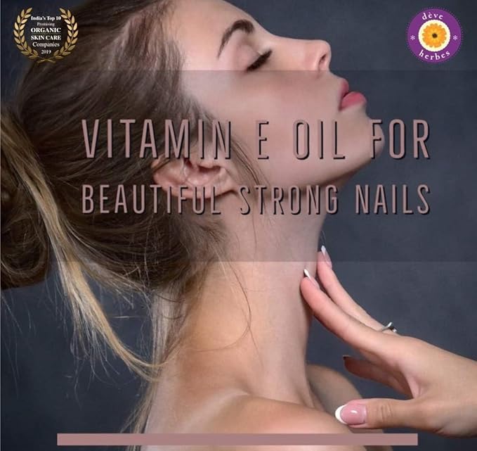 Deve Herbes Pure Vitamin E Oil Natural Therapeutic Grade 30ml (1 Ounce)