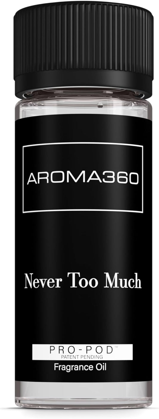 Aroma360 Pro Pod - Fragrance Oil - Scent Includes Mandarin Orange, Cherry Blossom & Cashmere - Never Too Much, 50mL/1.7 fl oz