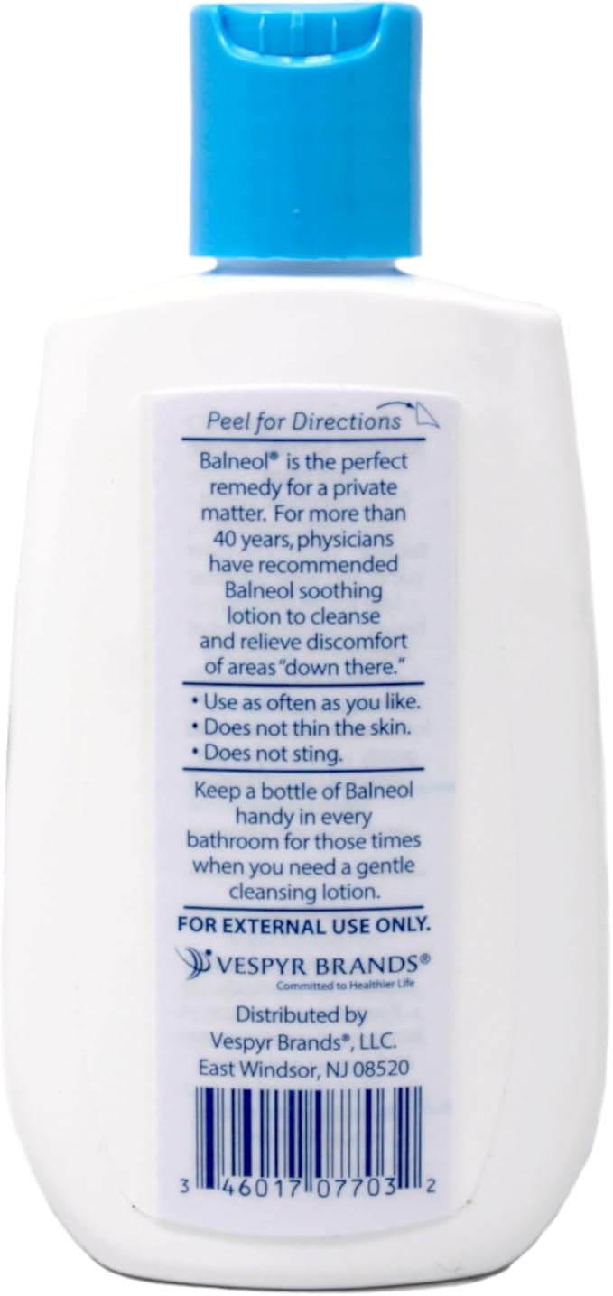 Balneol Hygienic Cleansing Lotion, 3 oz (Bundle of 12)