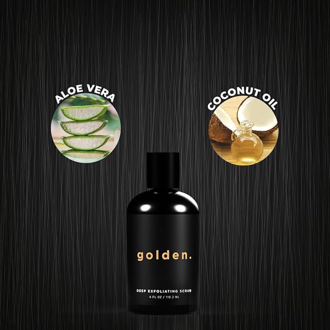 Golden Grooming Co. Exfoliating Face Scrub Types-4oz