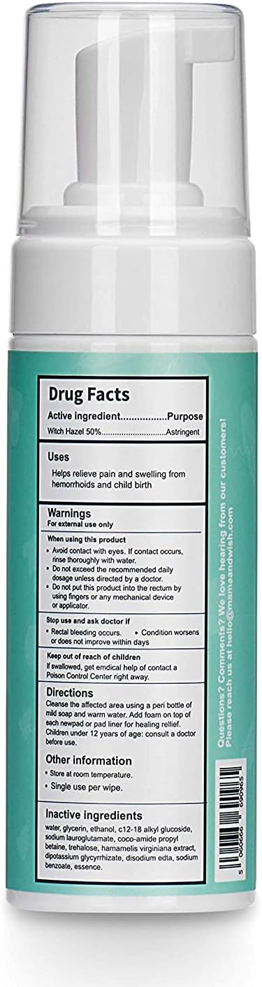 Sitz Bath Tabelts 1 Pack and Disposable Perineal Ice Pads 24 Pack