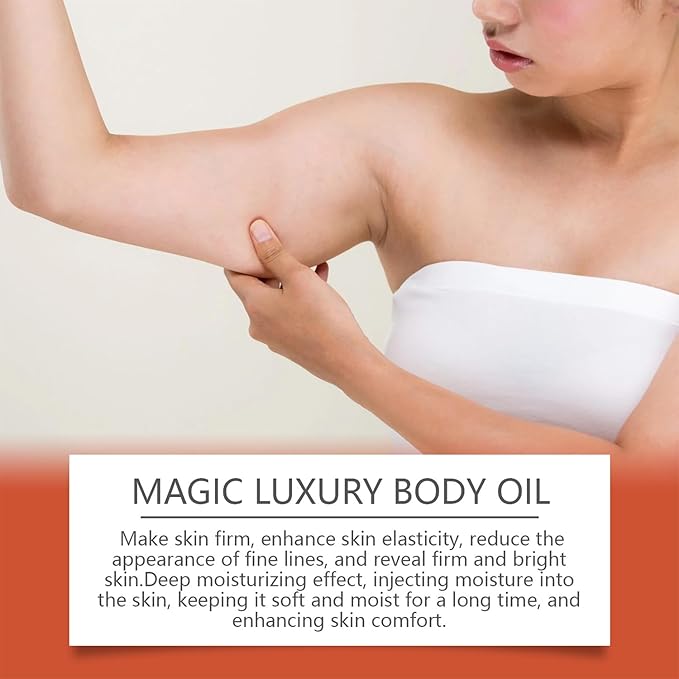 Magic Body Firming Oil,Magic Luxury Body Oil for Skin,Hydrating and Firming Body Oil for Full Body Use (1pcs)