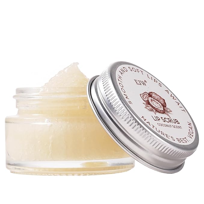 Coconut Lip Scrub - Gentle Exfoliation Polish