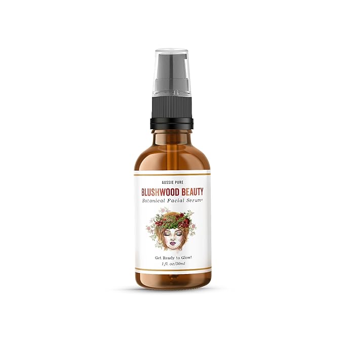Blushwood Beauty Botanical Facial Serum+ - 3-in-1 Everyday Cell Support and Beautifying Formula for Skin, Lips, and Hair - Lab-Tested and Authenticated 30ml
