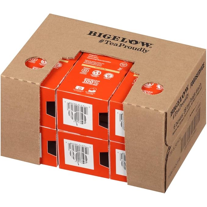 Bigelow Orange Spice Tea, 28 Count (Pack of 6)