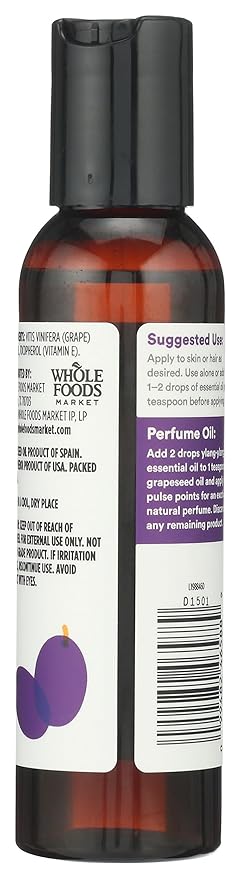 365 by Whole Foods Market, Oil Grapeseed, 4 Fl Oz