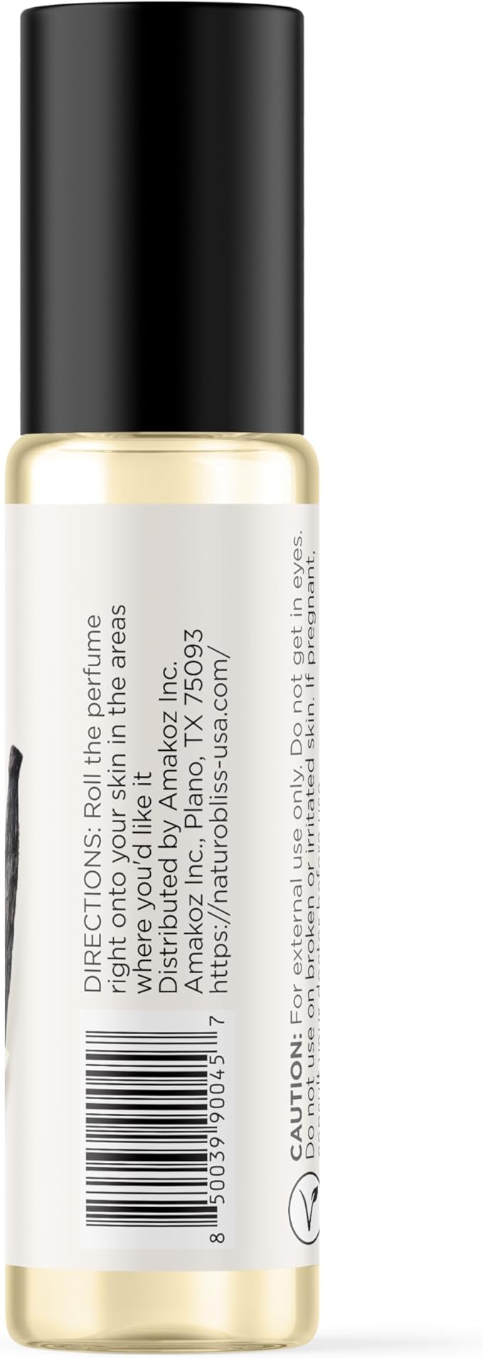 NaturoBliss Vanilla Perfume, Vanilla Fragrance Oil RollOn 10 ml 1Unit, Vanilla Bean, 0.33 Fl Oz (0.33 Fl Oz (Pack of 1), Vanilla)