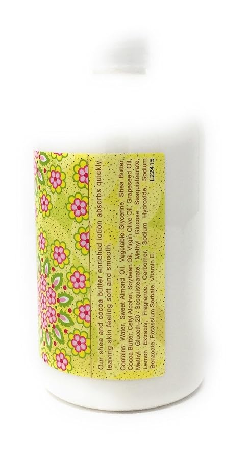 Greenwich Bay Trading Co. Shea Butter Lotion, 16 Ounce, Lemon Verbena