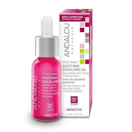 Andalou Naturals 1000 ROSES® Soothing Squalane Oil