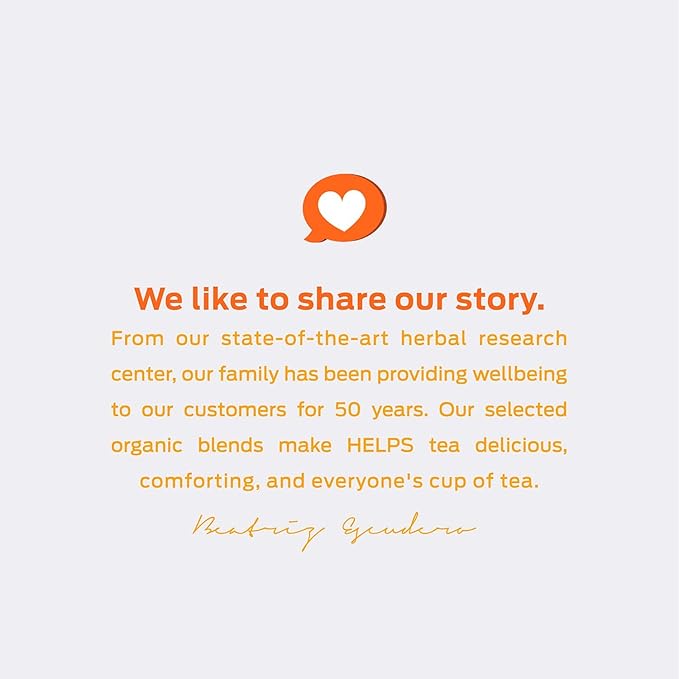 HELPS TEAS | Helps Immunity Boost Tea | Organic herbal blend of Echinacea, Eucalyptus, Mint, Linden, Thyme and Natural Honey Flavor. Facilitates Respiratory Health | 16 Tea Bags - Pack of 6 |