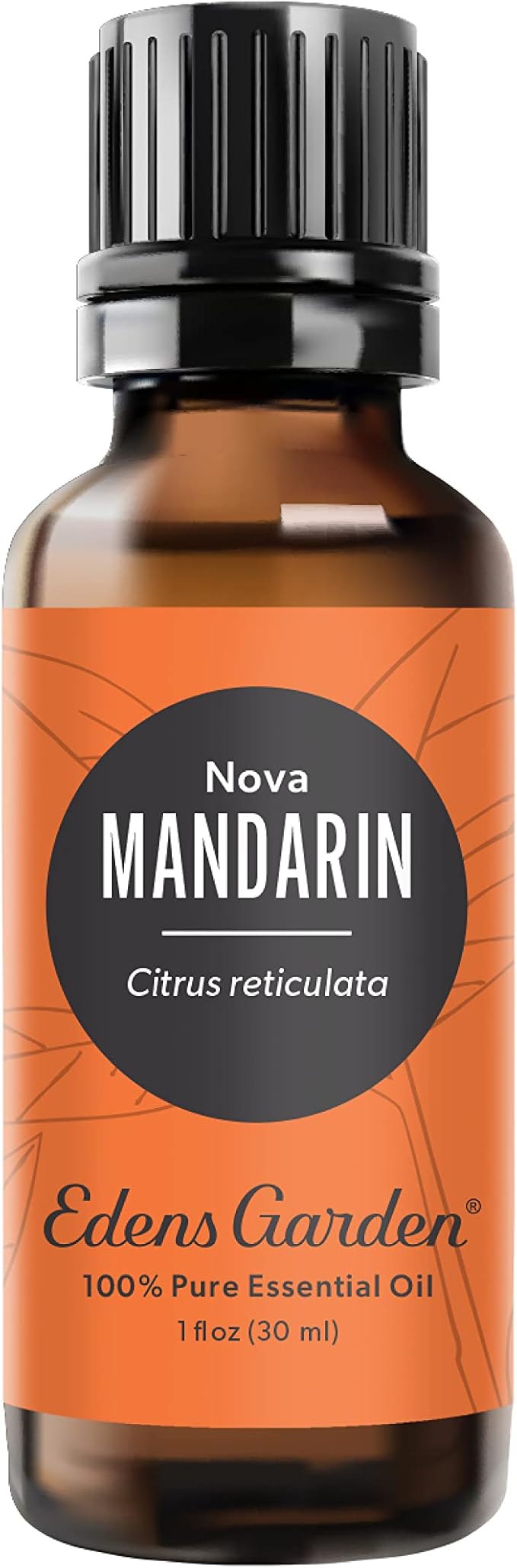 Edens Garden Mandarin- Nova Essential Oil- 100% Pure Premium Grade, Undiluted, Natural, Therapeutic, Aromatherapy, The Best for Diffuser, Candle, Laundry, Kid Safe 30 ml (1 fl oz)