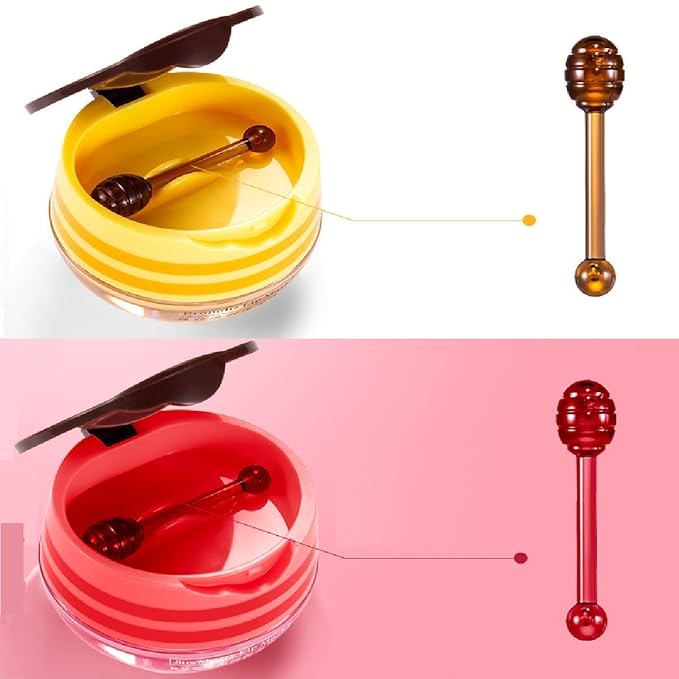 4 Pcs Bee Lip Balm Lip Lines.