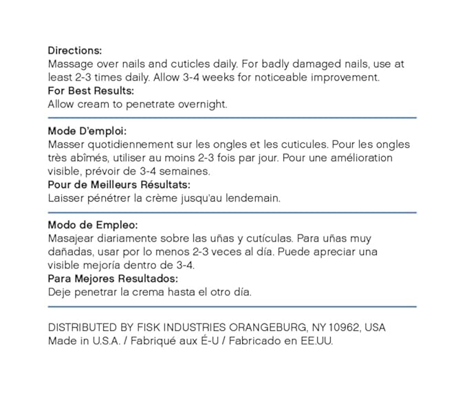 Barielle Nail Strengthener Cream 1 ounce