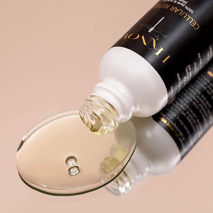 IKNOW CELLULAR RETREAT 100% Pure and Natural Plum Oil Skincare, Pro-Aging Plum Oil Treatment, Facial Serum for Skin Rejuvenation and Renewal, (1oz)