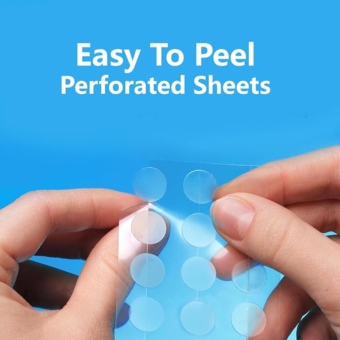 Pimple Patches for Face, Hydrocolloid Acne Patches, Absorb Zits and Blemishes, Invisible Spot Cover, Treatment for Breakouts, Acne Stickers with Salicylic Acid and Tea Tree Oil (72 Count)