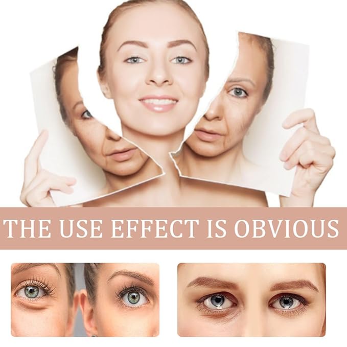 Anti-Aging Eye Cream Revitalizing Under Carrot Eye Cream with Vitamin E and B5 for Puffiness Dark Circles Fine Lines Moisturizing Firming Eye Cream,1.7 FL Oz