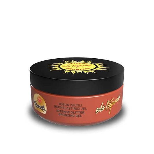Eda Taspinar Intense Glitter Bronzing Gel Tanning and Moisturizes 6.8 fl oz (200 ml)