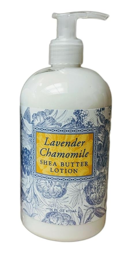 Greenwich Bay Lavender Scented Lotion with Shea Butter - Luxury Spa Botanical Collection - Beautiful Packaging - 16 Ounce Each Bottle