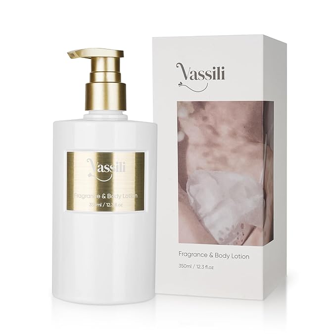 Body Lotion and Skin Tightening Cream for All Skin Types, Long-Lasting Aroma, Soothe and Smooth Bundle, Moisturizing Lotion for Dry Skin Relief (12.3 fl oz)-Mystic Mist