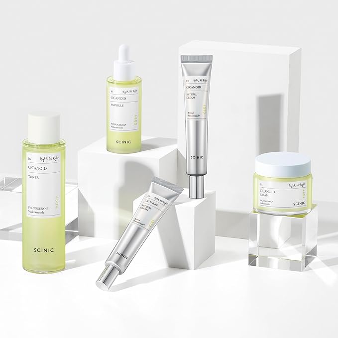 SCINIC Cicanoid Ampoule 3.38 fl oz (100ml) | Anti-Aging & Dark Spot Correcting Serum | Korean Skincare