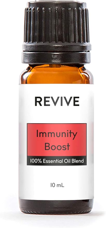 Immunity Boost Essential Oil Blend 2 Pack by REVIVE Essential Oils - 100% Pure Therapeutic Grade, for Diffuser, Humidifier, Massage, Aromatherapy, Skin & Hair Care