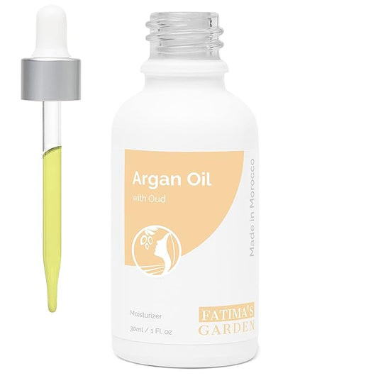 Fatima's Garden Argan & Oud Oil - Luxurious Skin Moisturizer, 30ml