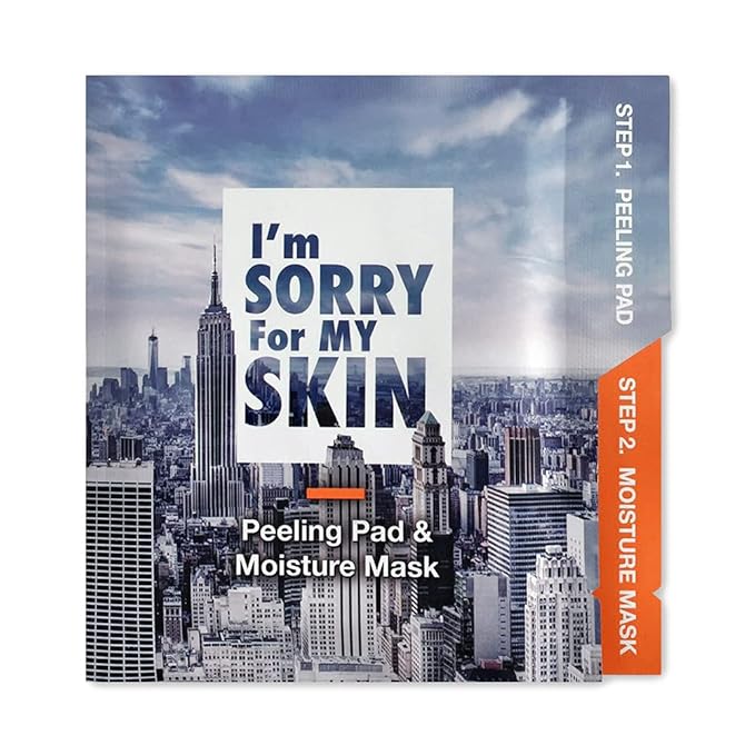 I'M SORRY FOR MY SKIN Peeling Pad & Moisture Mask