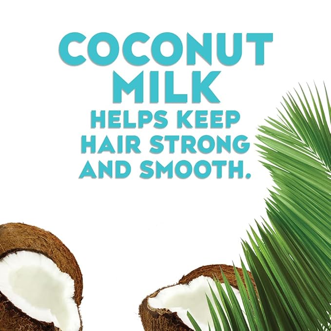 OGX Nourishing + Coconut Milk Anti-Breakage Serum, 4 Fl Oz (Pack of 2)