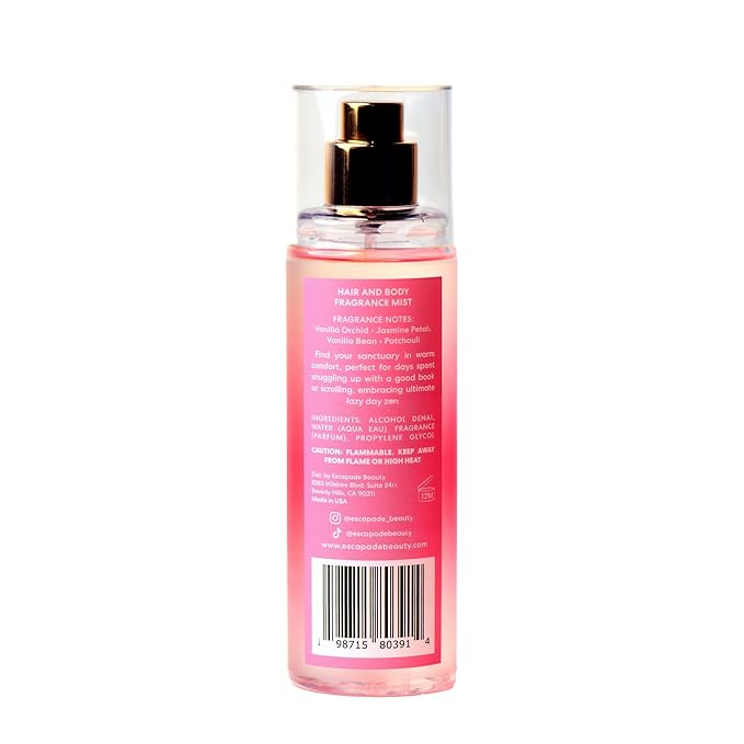 Cozy Up Fragrance Hair and Body Mist (4.2oz) - Vanilla, Jasmine, Patchouli
