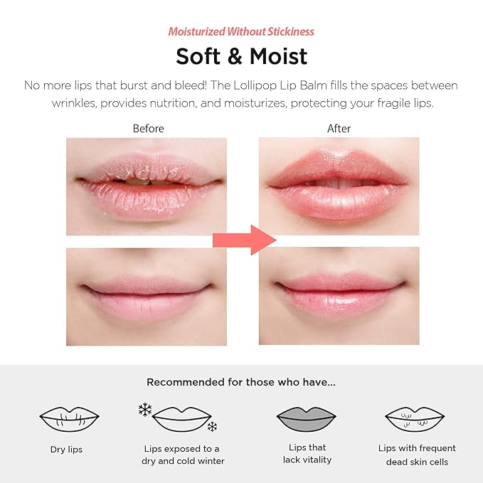 FASCY Lollipop Lip Balm Banana, Lip Oz,