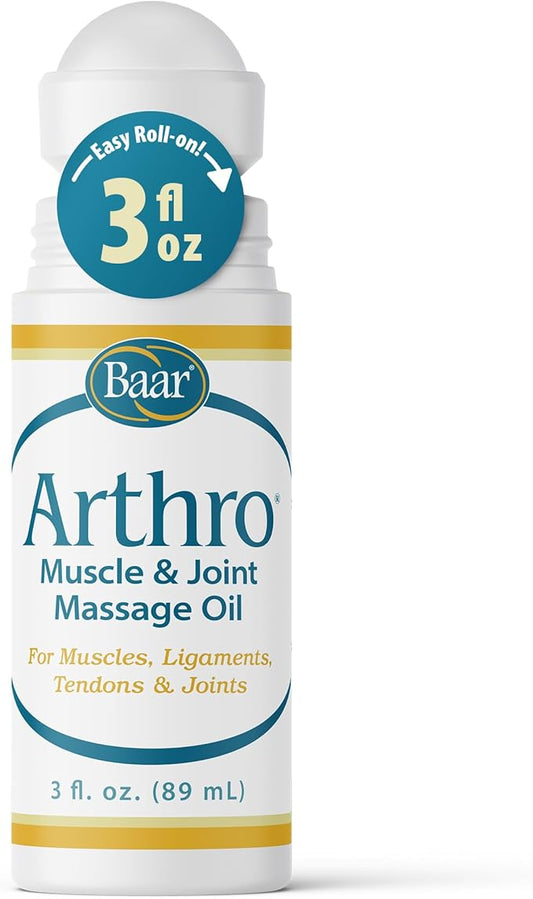 Arthro Muscle & Joint Masssage Oil Roll-On, 3 fl oz