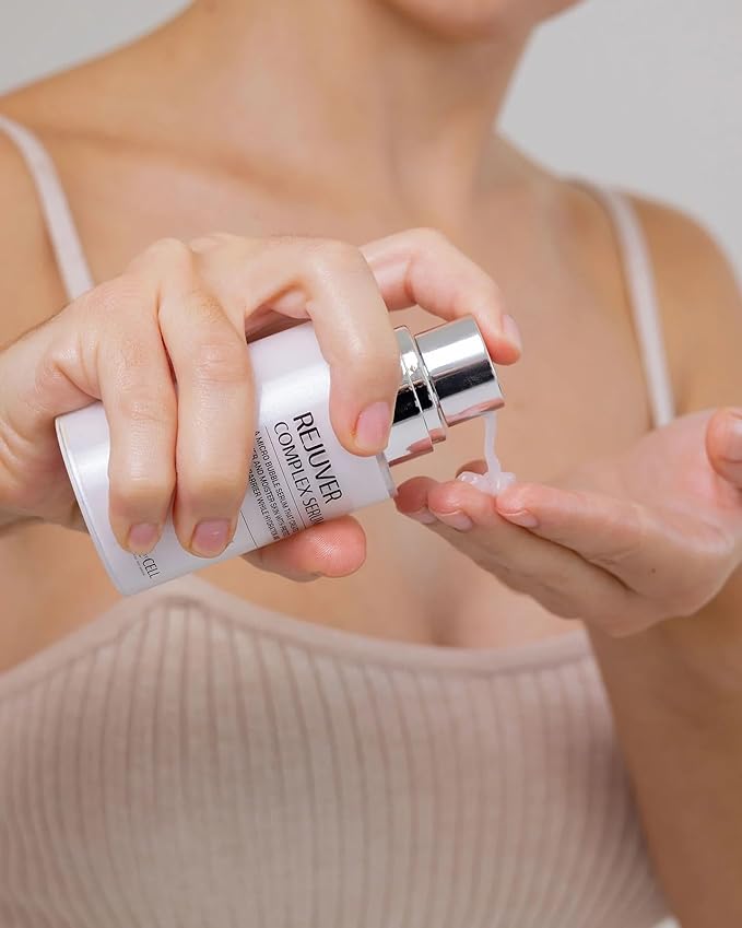 Rejuver Complex Serum | Micro-Bubble Formula Delivers Deep Nourishment Filled with Plant-Based Ingredients & Complex Peptides for your Skin to Feel More Youthful & Healthy | 50ml