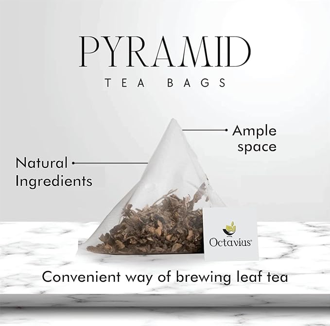 Pyramid Teabags Enveloped (ROSE GLOW TEA BAGS) | Mothers Day Tea Gift Box