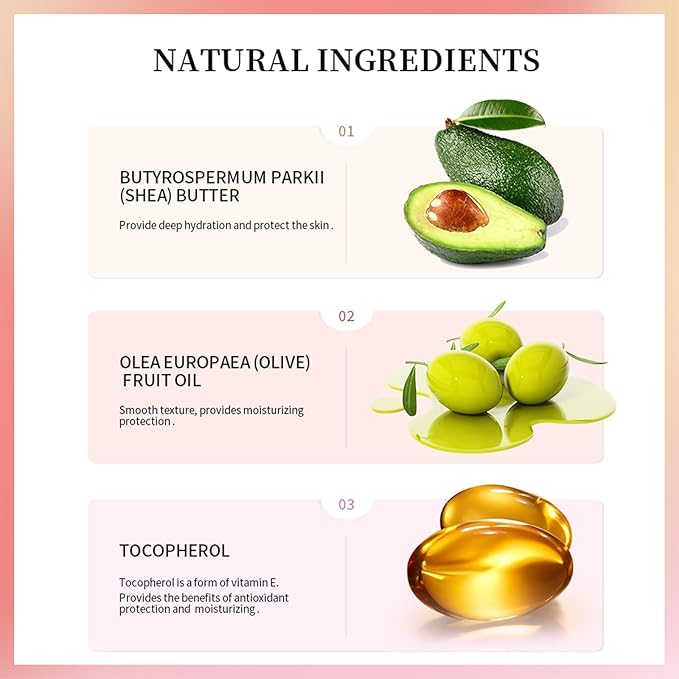 Erinde 3 Colors Lip Butter Balm Lips