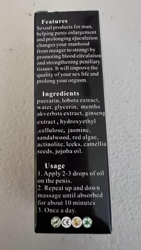 Tonisabery Enlarger Titan Oil Red for Men Original Male Enlargement Oil, Massage Oil for Male 10ml by Tonisaberey (3)