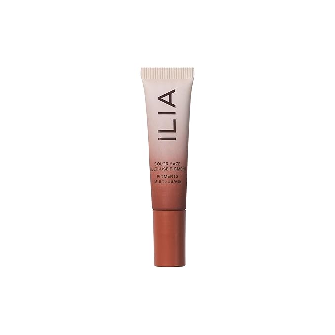 ILIA - Color Haze Multi-Use Matte Pigment | Cream Blush + Lip Color In One | Nourishing, Fuss-Free Application | Non-Toxic, Vegan, Cruelty-Free, Silicone-Free (Stutter, 0.23 fl oz | 7 ml)