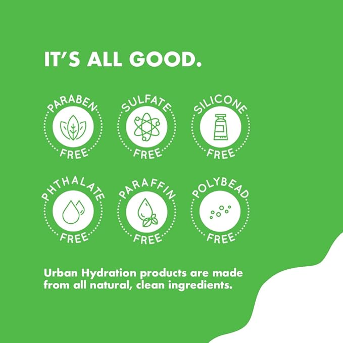 Urban Hydration Renew & Restore Vanilla Everything Oil |Sulfate, Paraben, Gluten and Dye Free, Improves Overall Appearance of Skin | 6.8 Ounces