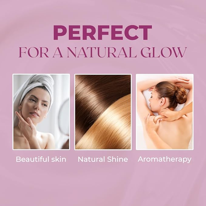 White Naturals Palmarosa Essential Oil – 100% Pure & Natural Palmarosa Oil, Floral & Fresh Aroma, Ideal for Aromatherapy, Skin Care & DIY Beauty, 1oz