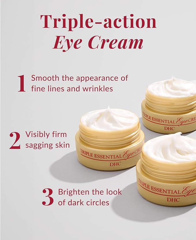DHC Triple Essential Eye Cream, 1 oz. Net wt.