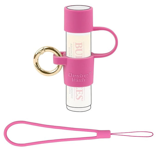 Desing Wish Silicone Lip Balm Holder Lanyard