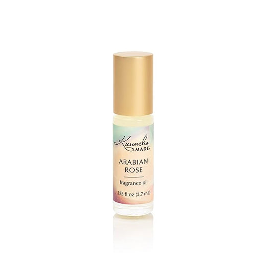 Kuumba Made Arabian Rose Fragrance Oil Roll-On 0.125 fl oz (3.7ml) | Rollerball Perfume | Alcohol Free