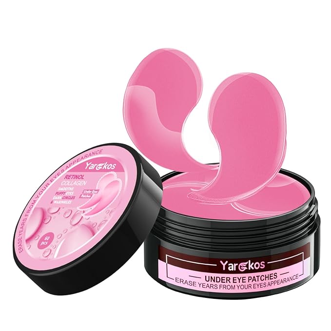 60 pcs pink under eye