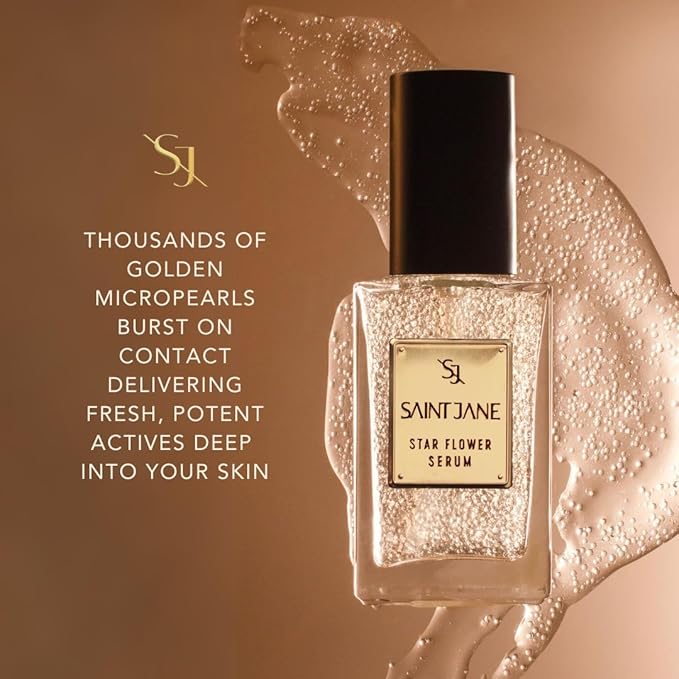 SAINT JANE - Star Flower Niacinamide Serum | Luxury, Floral-Infused, Clean Skincare (1.5 fl oz | 44 ml)