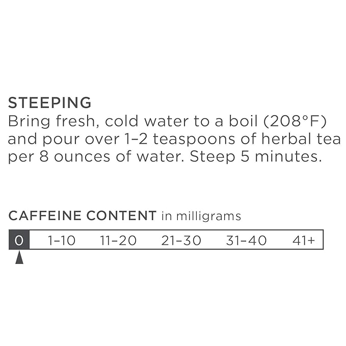 Tea Forte Radiance Premium Organic Loose Leaf Caffeine-Free Herbal Tea Blend Canister, Makes 35-50 Cups, Tea Gifts for Mother's Day