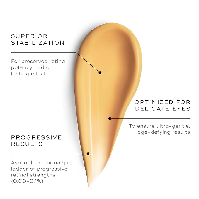 Medik8 Crystal Retinal Ceramide Eye 10 - Gentle Vitamin A Eye Cream - Reduces Appearance of Wrinkles - Perfect for Sensitive Skin - 0.5 ml