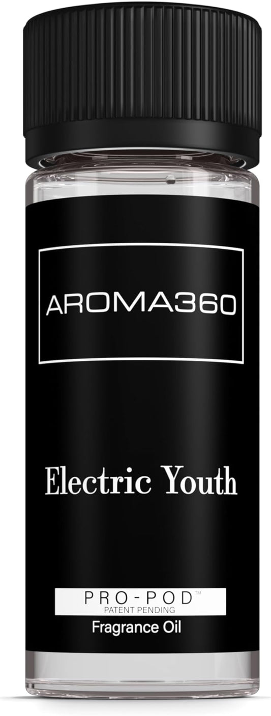 Aroma360 Pro Pod - Fragrance Oil - Scent Includes Wild Bergamot, Cypress & Neroli - Electric Youth, 50mL/1.7 fl oz