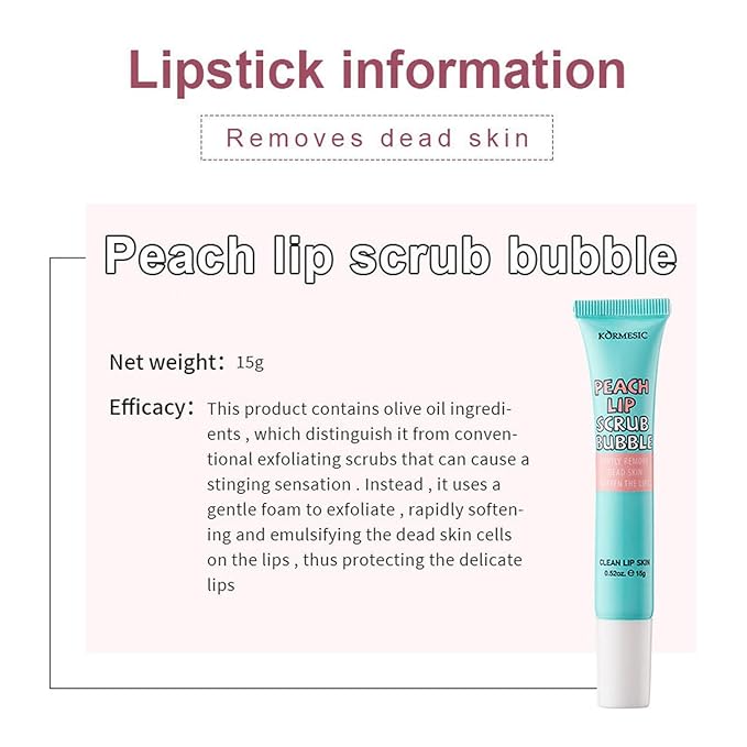 4 In 1 Peach Lip Care Lips