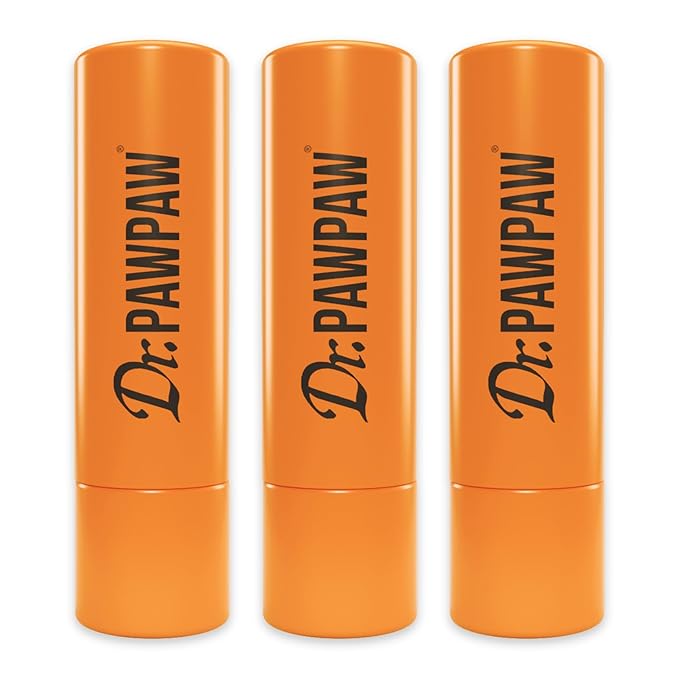 Mango Lip Balm Set - Hydrating Lip Balm Moisturizer with Aloe Vera for Deep Nourishment - Castor Oil Enriched - 3 pc